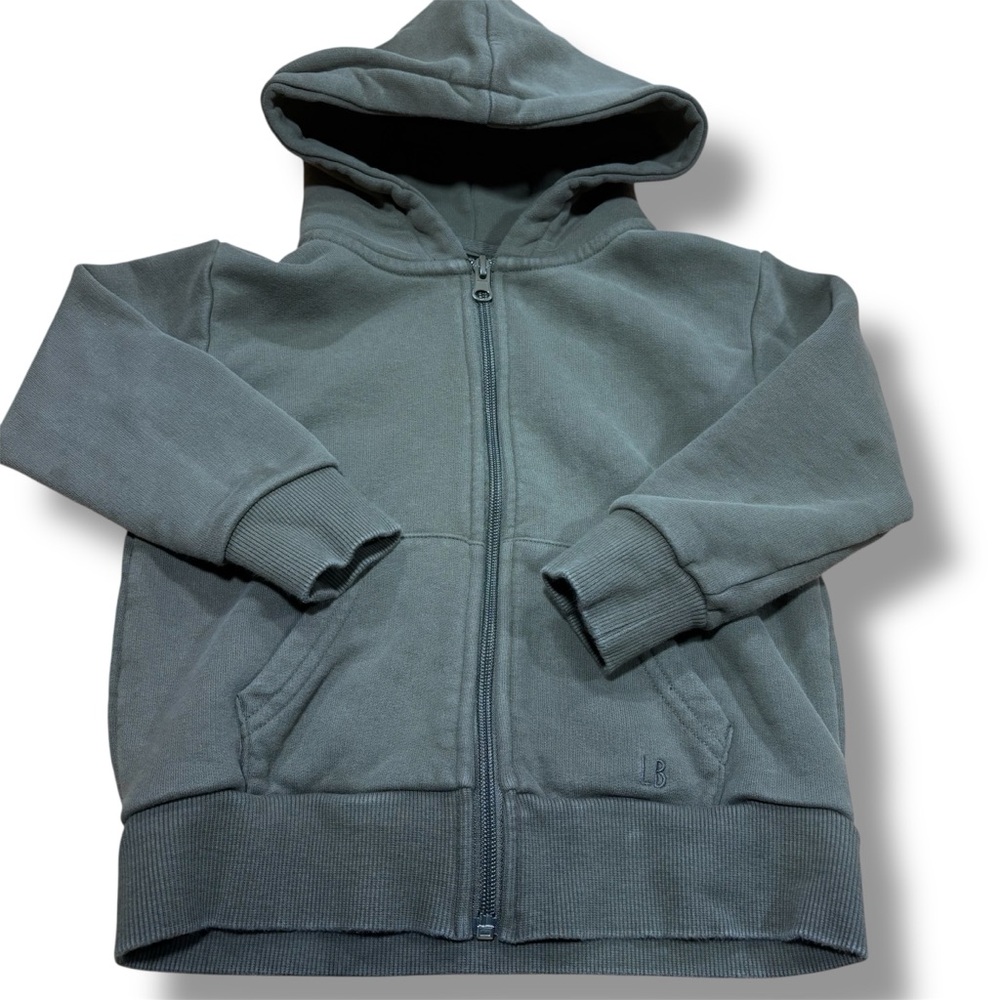 Little Bipsy Classic Zip Hoodie Green 3T / 4T